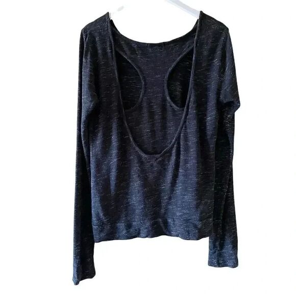 Threads 4 Thought Organic Cotton Long Sleeves Women’s Cut Out Top Sz Small #1420 - Picture 3 of 7